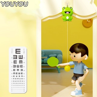 Youyou vợt đánh bóng bàn ếch luyện tập tại nhà dụng cụ luyện tập thị lực và chú ý