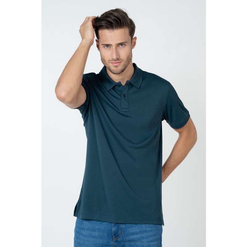 Áo polo café tay ngắn , chuẩn form, sang trọng, thanh lịch John Henry - KS23ES01C-SCCA