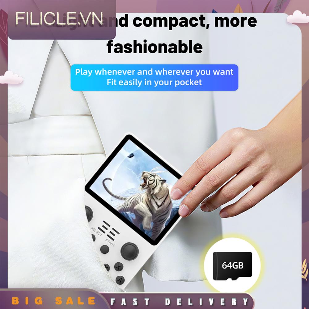 Máy Chơi game Cầm Tay 32 / 64 / 128gb Hỗ Trợ Thẻ Nhớ Cho ps1 n64