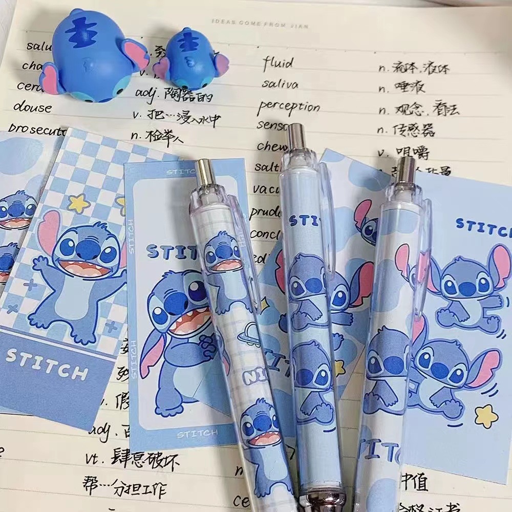 Stitch Bút Lông Màu Đen 0.5Mm Dễ Thương Dành Cho Học Sinh