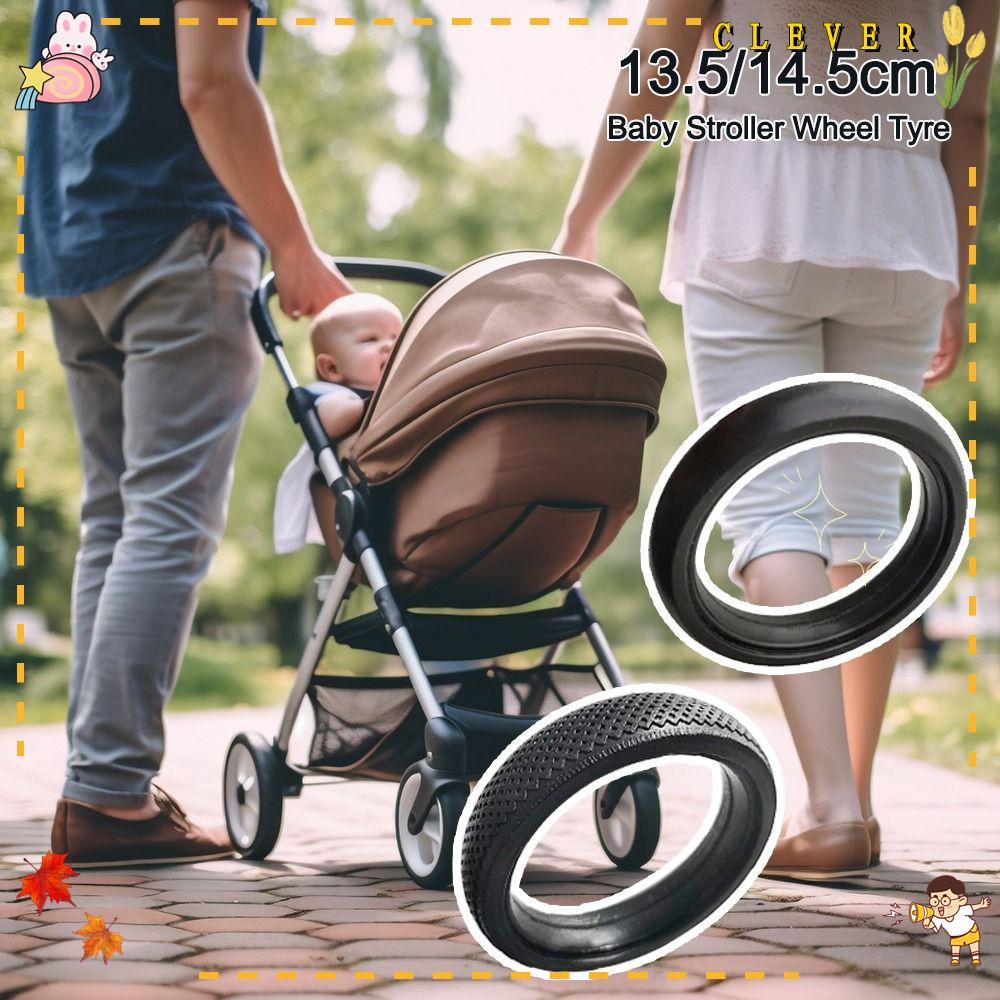 Clever Bánh Xe Cao Su Thay Thế Cho Xe Đẩy Em Bé Chất Lượng Cao