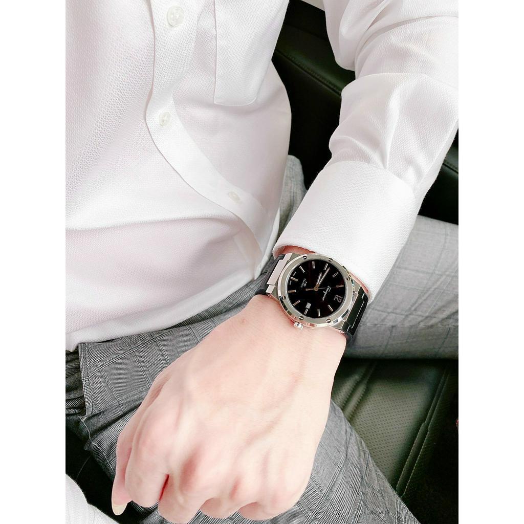 Đồng hồ chính hãng nam Salvatore Ferragamo F80 - Máy pin Thụy Sĩ - Kính Sapphire- Vỏ thép không gỉ