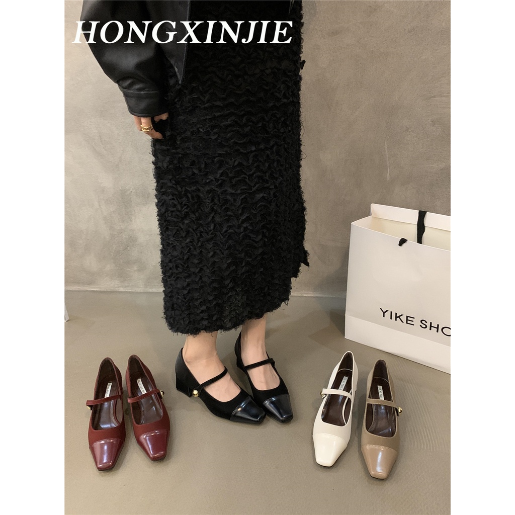 HONGXINJIE  dép sandal nữ đế cao giày cao gót nữ đi chơi giày sandal Đi biển Thoáng khí Kiểu dáng độc đáo Cá tính FBL23B00Y6 44Z231104