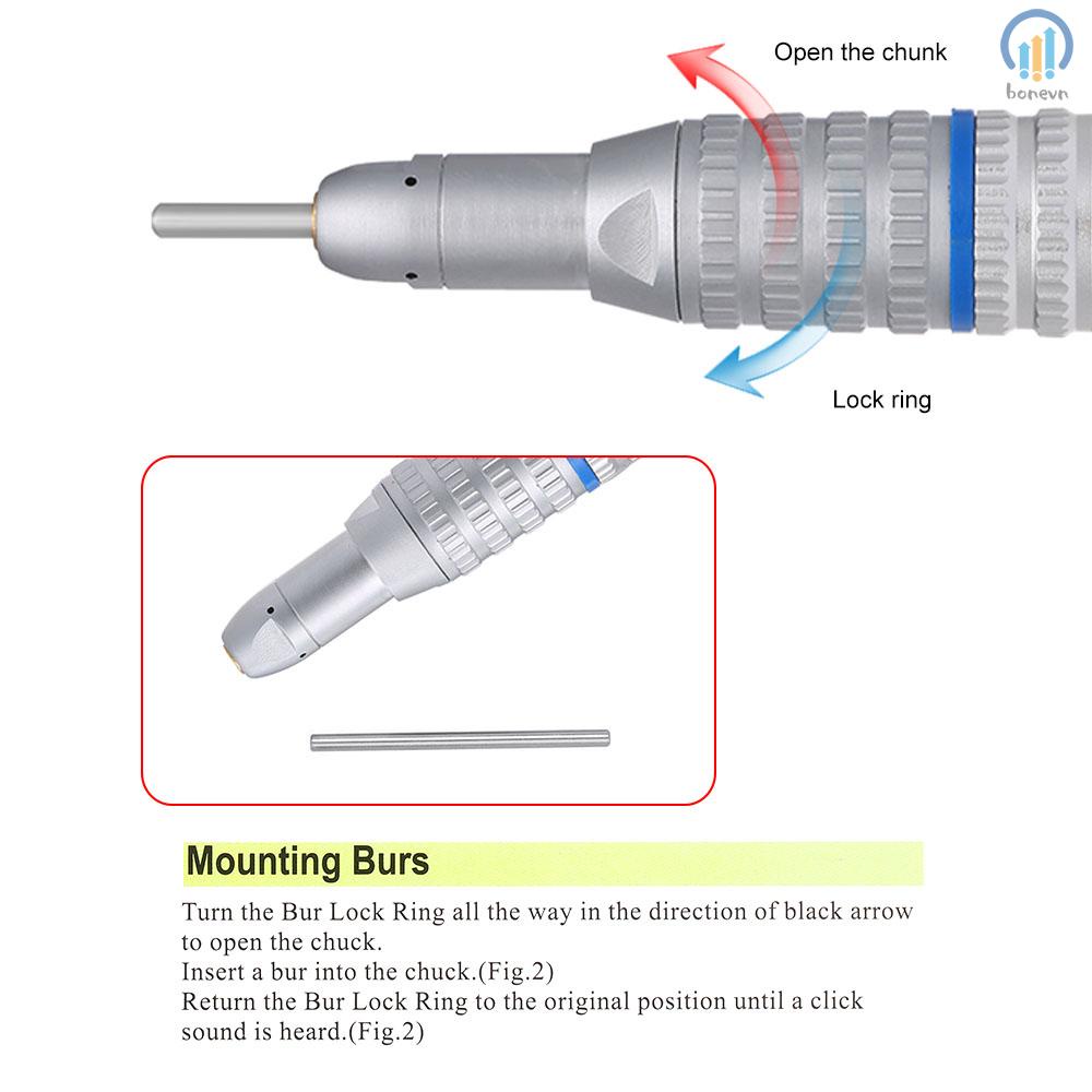Dental Tool NSK Style E-type Straight Nosecone Motor Slow Low Speed Handpiece