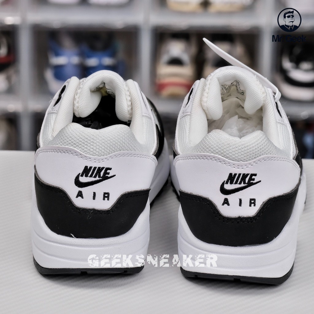 Giày Sneaker cổ thấp NK Air Max 1 White Black