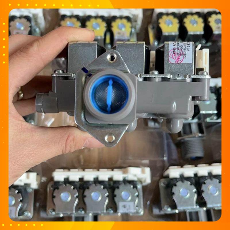 Van cấp nước ba máy giặt AQUA, van điện từ mg aqua valve 220V-240V 3 cổng hàng Mới