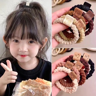 Dây cột tóc co giãn hình gấu dễ thương thời trang