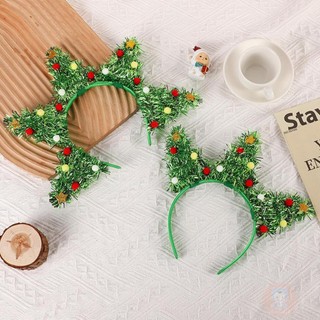 Băng Đô Cài Tóc Hình Cây Thông Noel Hoạt Hình laa6-girls