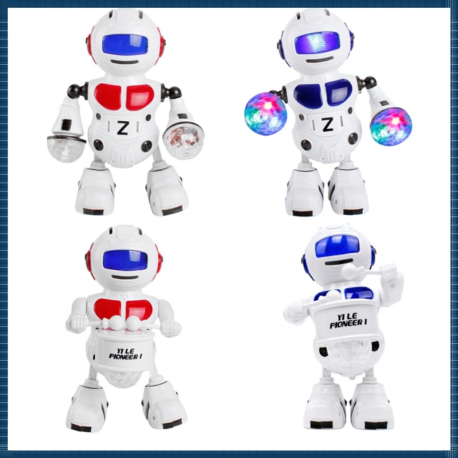 Đồ Chơi robot Nhảy Múa Thông Minh Có Đèn Và Nhạc Cho Bé
