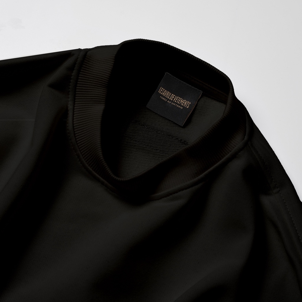 Áo nỉ Sweater Lesavril de Vetements Famous - Black
