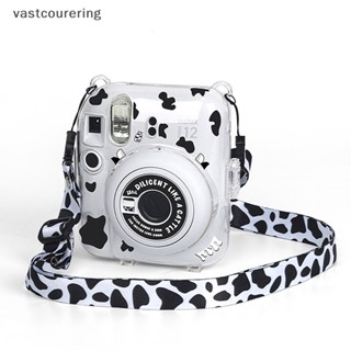 Vast Vỏ Bảo Vệ Máy Ảnh fujifilm instax mini 12 Trong Suốt Có Dây Đeo Vai