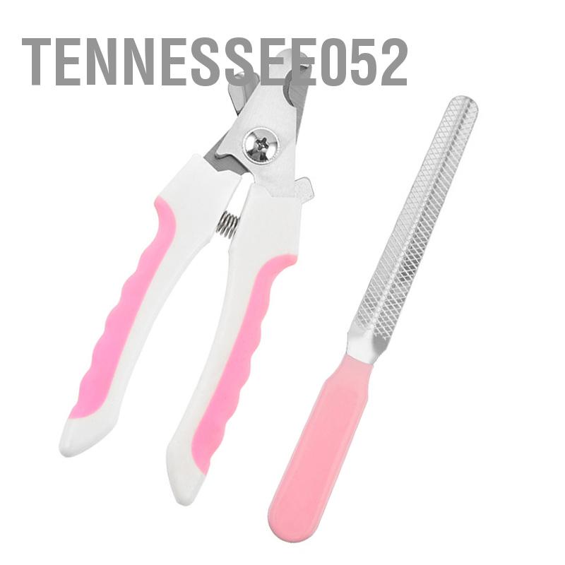 Tennessee052 Thú Cưng Kéo Cắt Móng Tay Thép Không Gỉ Chân Làm Đẹp Chải Lông Dụng Cụ Chó Bấm Với Dũa Cho Mèo