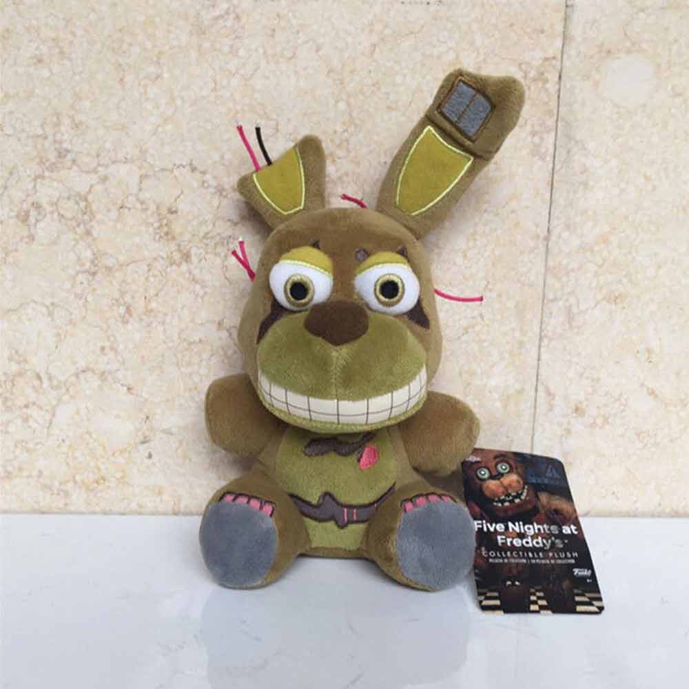 FIVE NIGHTS AT FREDDY’S 7 INCH SPRINGTRAP PLUSH TOY FNAF 2016 SERIES 2