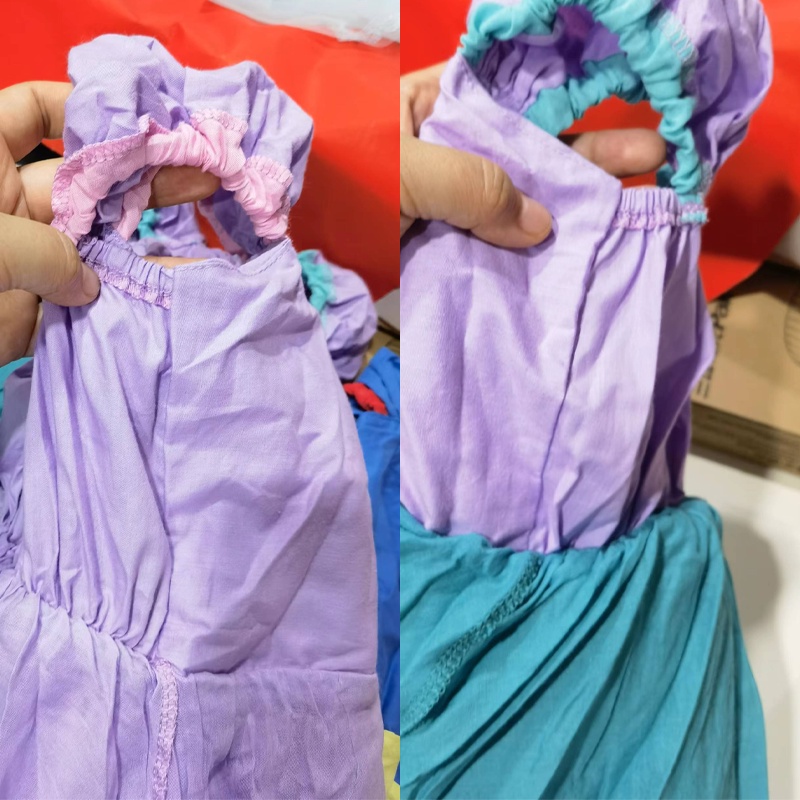 Đầm Ngủ Lưới Tay Ngắn Màu Hồng In Hình Công Chúa super mario Dành Cho Bé Gái