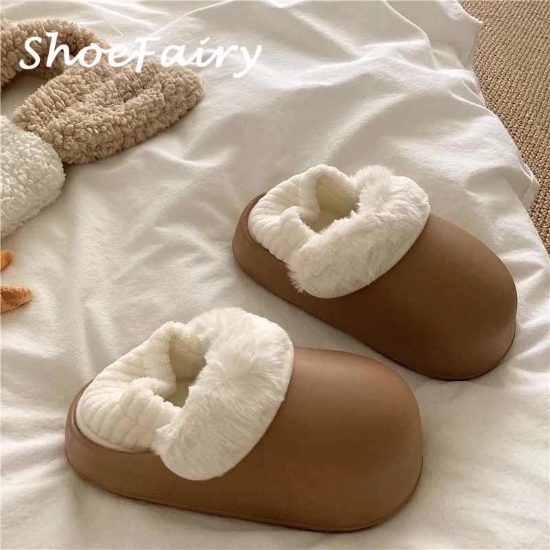 ShoeFairy  dép lông dép bông Đế Dày dép quai hậu đế cao 2023 hot trend Thiết kế độc đáo Chất liệu tốt Tự nhiên Tinh tế FMR23B0KWY 46Z231115
