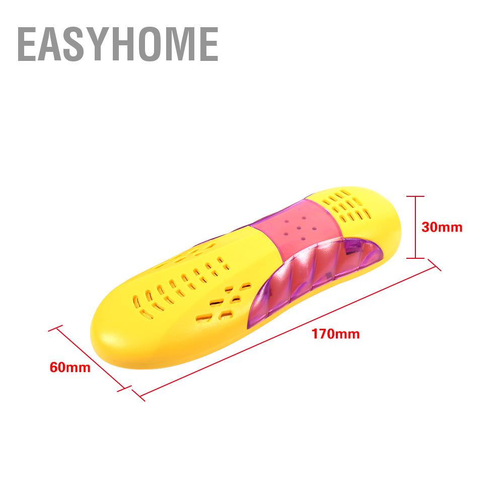 Máy sấy khô giày, Máy Sấy Giày Cao Cấp Nóng Ấm Boot Khử Mùi Thiết Bị Hút Ẩm Vỏ Nhựa Phích Cắm EU THREELIVES