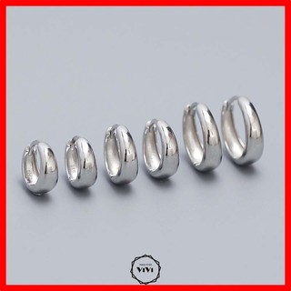 Bông tai bạc nam khuyên tròn Luxubok – ViVi_Gift