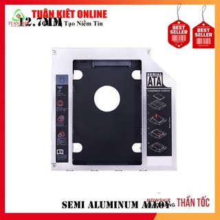 Khay Ổ Cứng Caddy Bay SATA 12.7mm Dày (Gắn Thêm Ổ Cứng Cho Laptop)