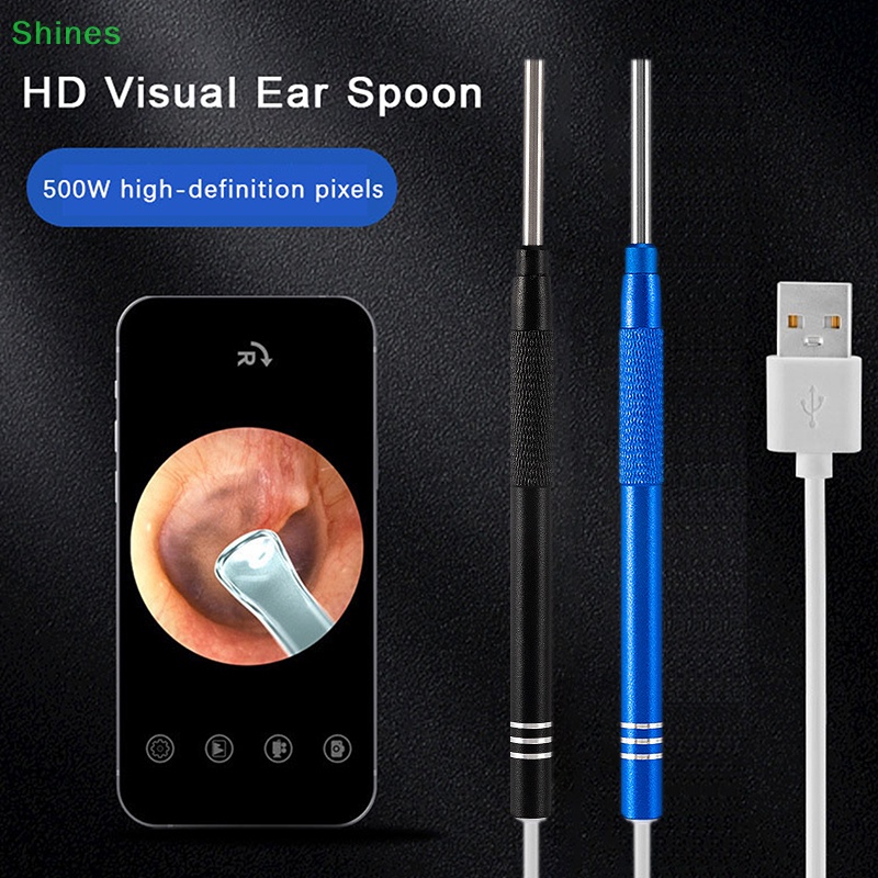 1 Bộ Dụng Cụ Lấy Ráy Tai Thông Minh 3.9mm Có camera Quan Sát