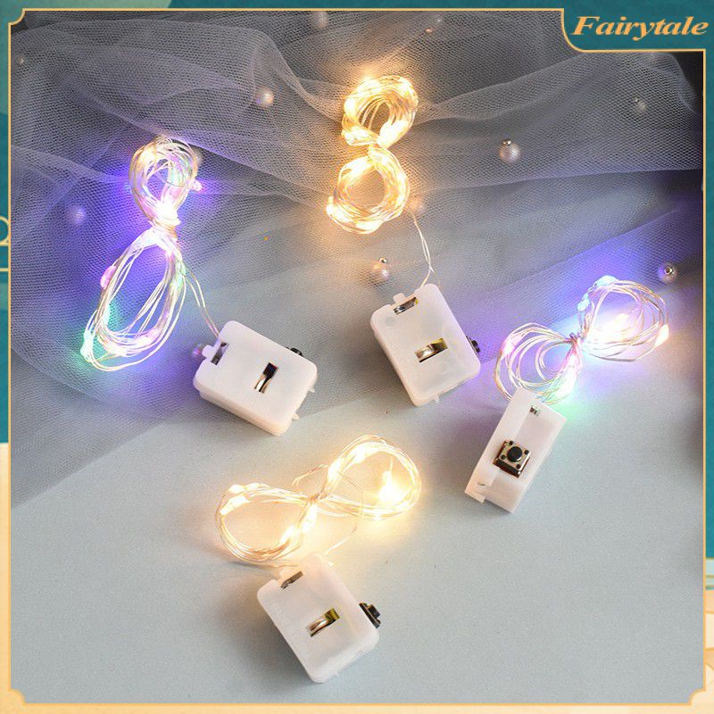 ☢ Dây đèn LED 0,5/1/2m Đèn cổ tích dùng pin Đèn trang trí DIY Tiệc cưới Trang trí Giáng sinh