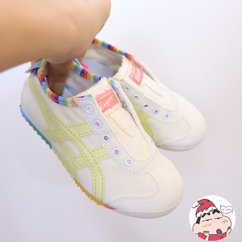 Giày Thể Thao daigou asics onitsuka tiger Phong Cách Hàn Quốc Cho Bé