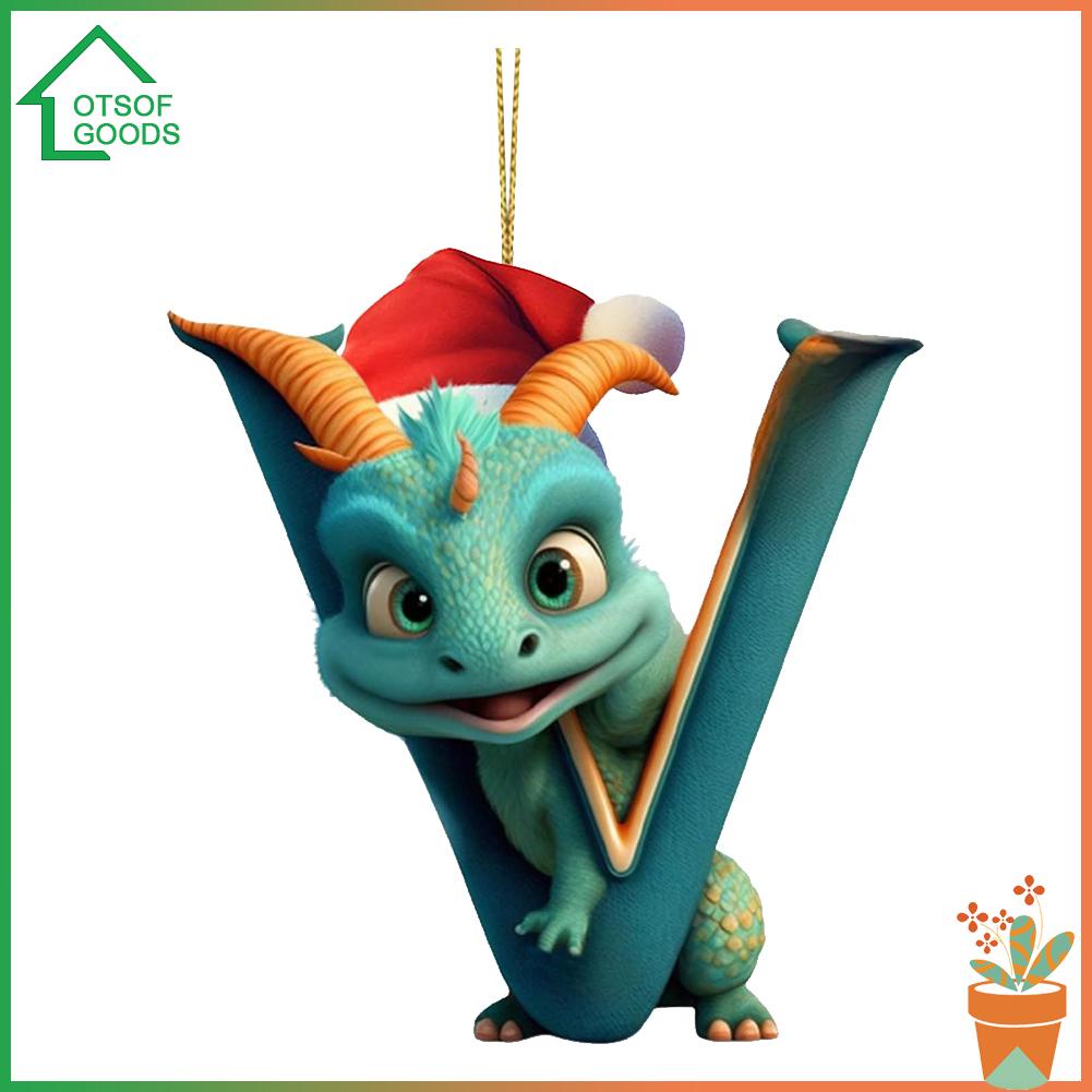 ✿ Rất nhiều câu chuyện ✿ 26 Chữ Cái Trang Trí Cây Thông Giáng Sinh Dễ Thương