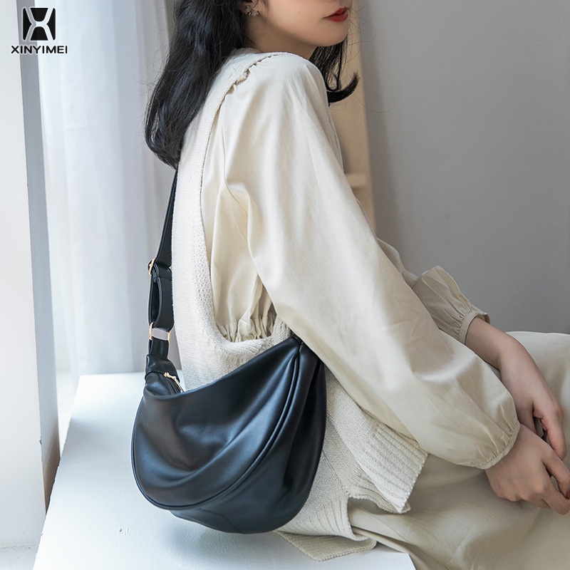XINYIMEI Túi đeo chéo PU chất lượng cao mới Túi tote đi lại thời trang phong cách Hàn Quốc