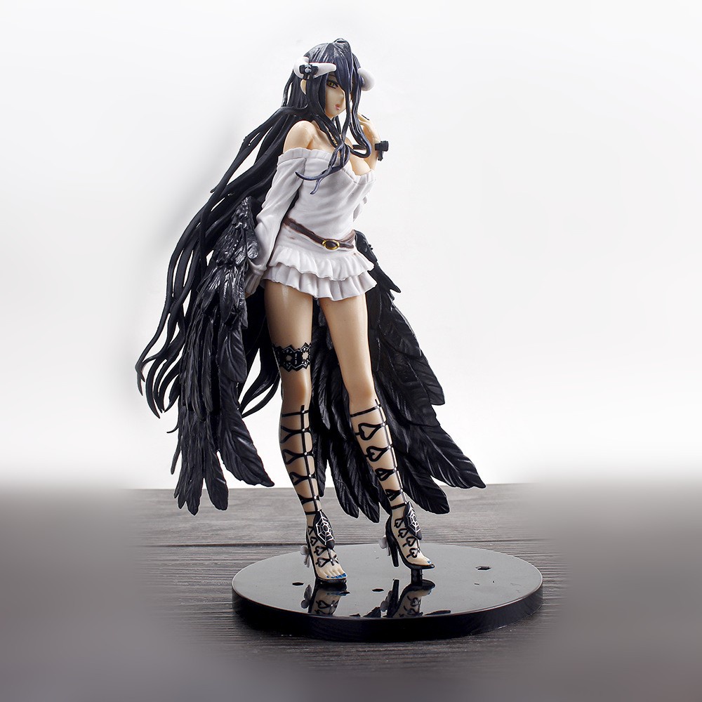 Mô Hình Nhân Vật Cô Gái Mặc Đầm Cưới overlord iii albedo Bằng pvc 21.5cm Phiên Bản Giới Hạn