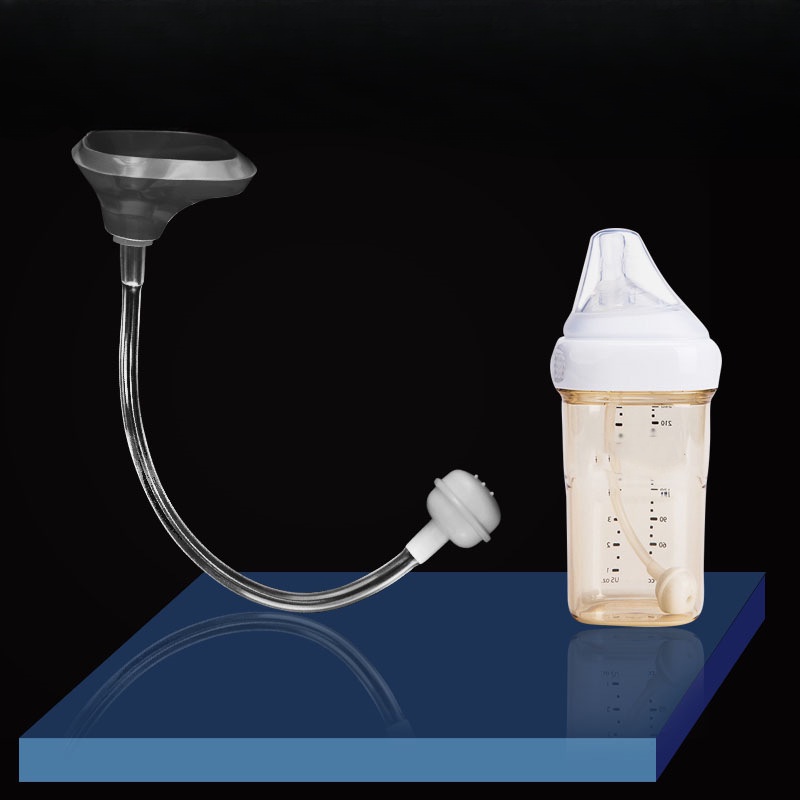 Thích hợp cho hegen Bình sữa cho bé Phụ kiện ống hút hegen Rộng cỡ nòng Bình sữa cho bé Silicone Trọ