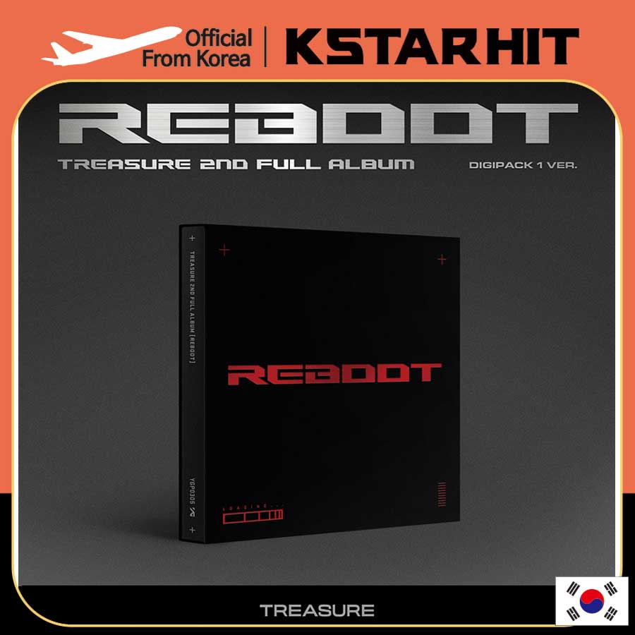 (DIGIPACK /MEMBER) TREASURE - 2nd album [REBOOT]