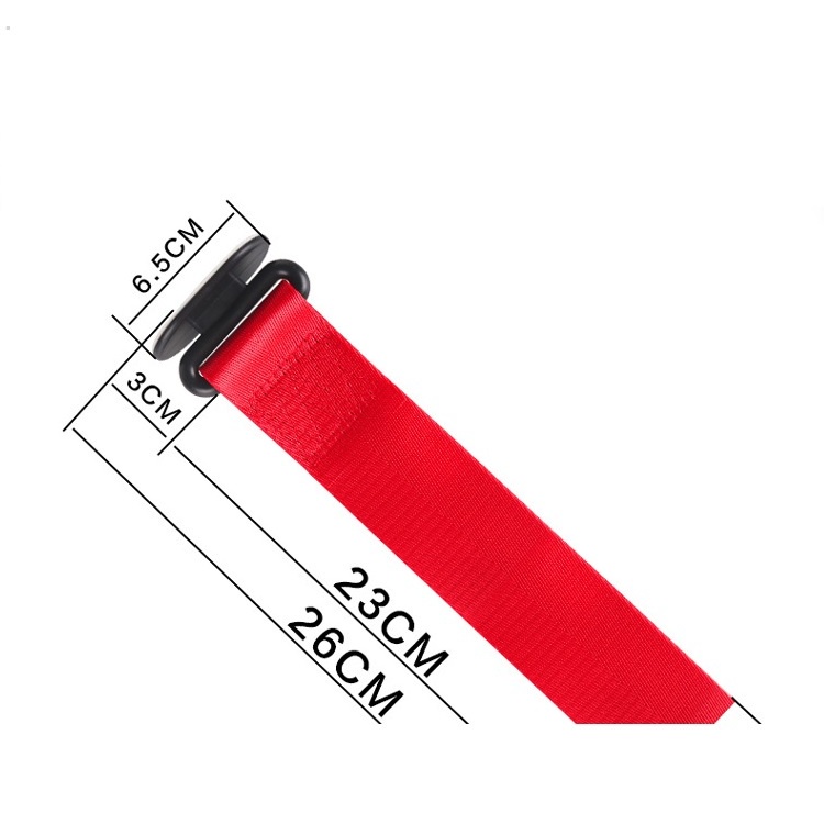 Dây móc kéo trang trí in chữ Supreme cho xe ô tô