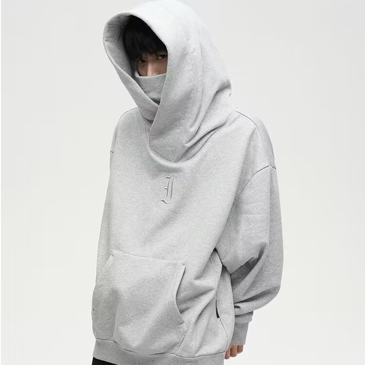 Áo Khoác Hoodie Cổ Lọ In Hình ninja Thời Trang Thu Đông Cho Cặp Đôi