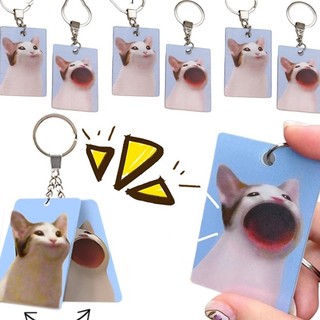 Móc khóa hình chú mèo đáng yêu