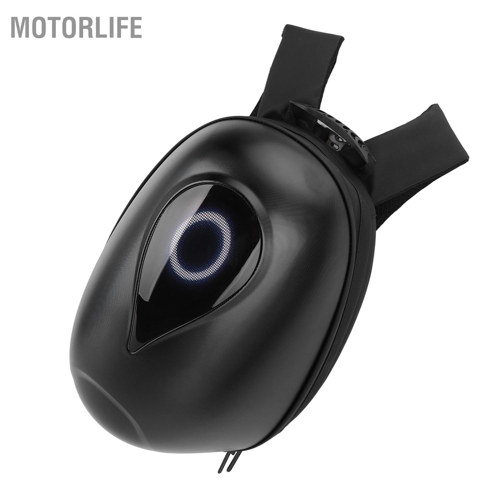Motorlife Ba lô LED đi xe máy Bluetooth chống nước Điều khiển ứng dụng Túi hành lý để đạp ngoài trời