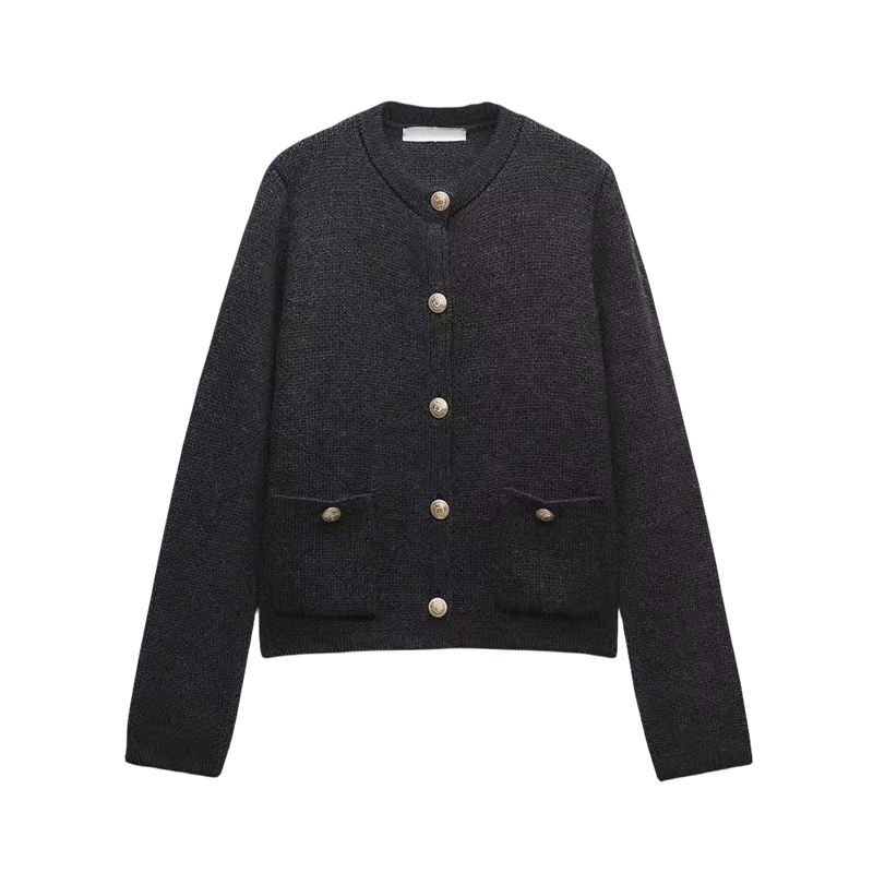 Zara Áo Khoác Dệt Kim Thời Trang Mùa Đông Dành Cho Nữ 6427124