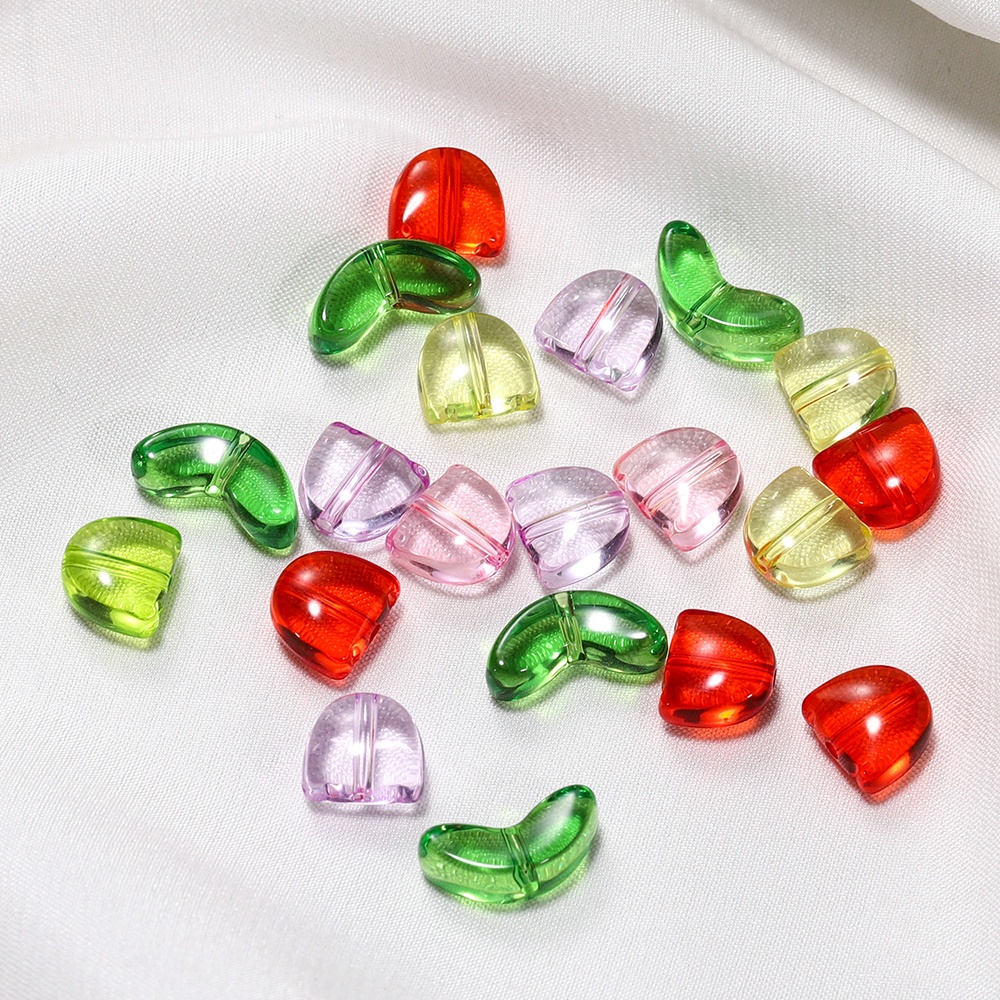 St. kunkka 20-40 Hạt Xỏ Trong Suốt Hình Hoa tulip Bằng acrylic Dùng Làm Trang Sức diy