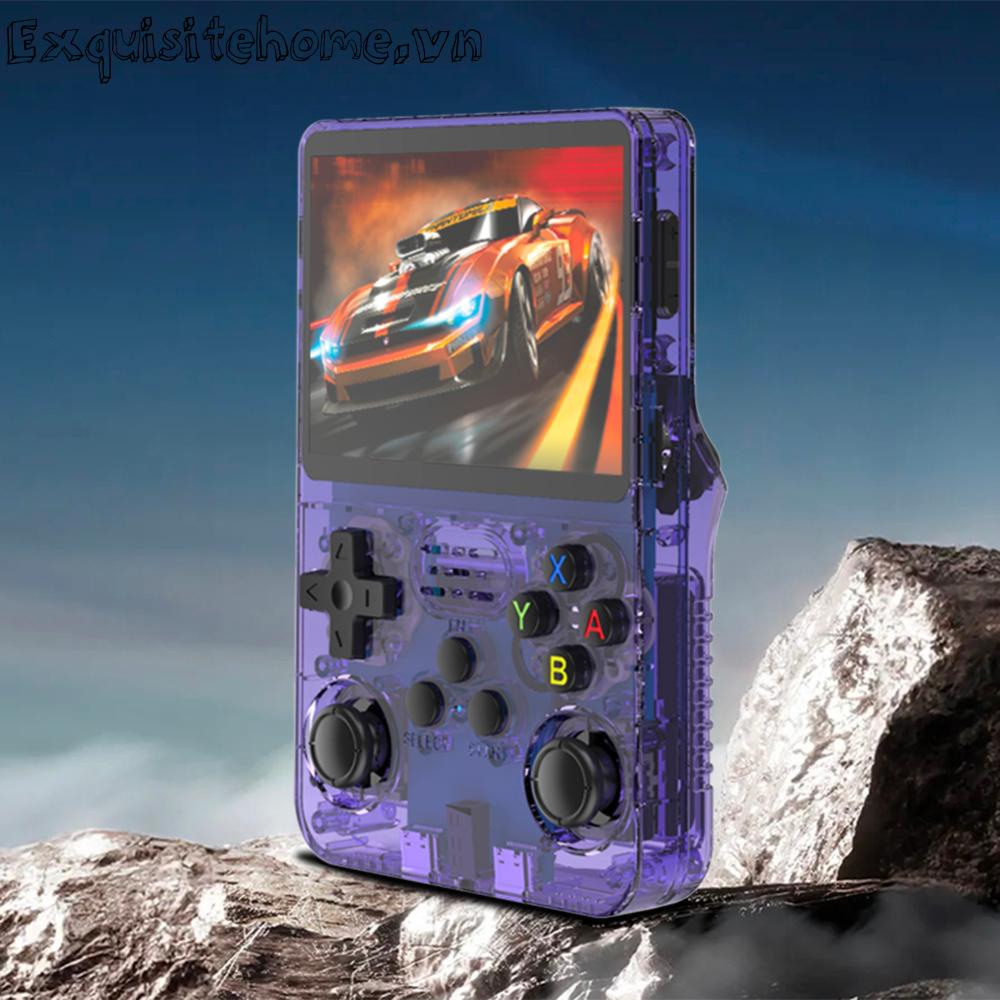 Máy Chơi game Cầm Tay r36s Màn Hình 3.5 inch 64gb Phong Cách Cổ Điển Cho Người Lớn Và Trẻ Em