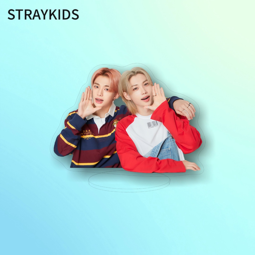 Bảng Hiệu Đứng Để Bàn Trang Trí In Hình kpop straykids