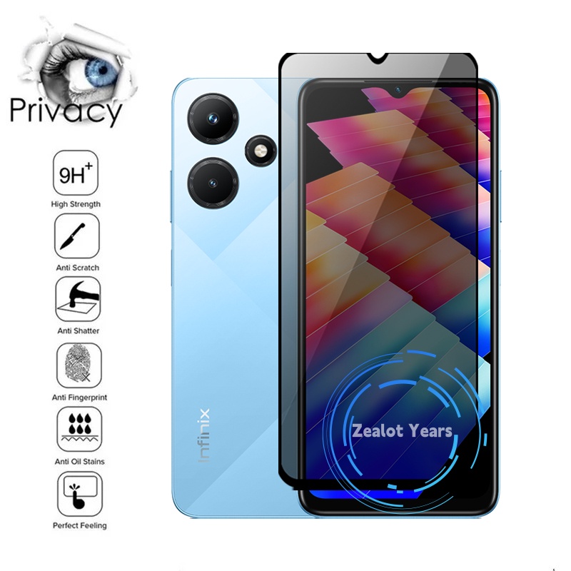 Kính Cường Lực 9h Bảo Vệ Toàn Màn Hình Chống Nhìn Trộm Cho infinix hot 30i 4g hot30ii Infinix30I