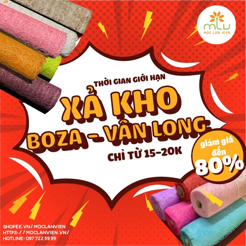 - Giấy gói hoa cao cấp Hàn Quốc, Vân Long, Boza