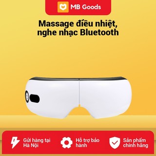 Thiết bị bảo vệ mắt, chườm nóng massage mắt, rung đa tần số, nghe nhạc Bluetooth giảm mỏi mắt massage