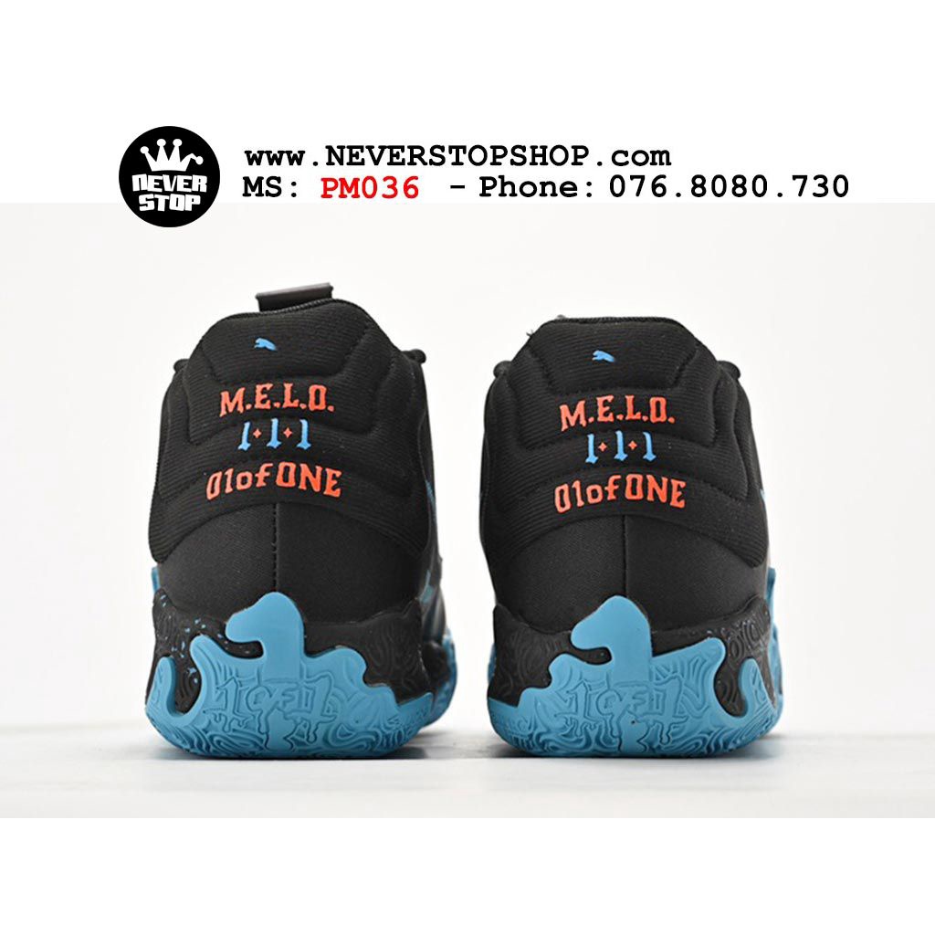 Giày bóng rổ PM MB 03 BLUE HIVE bản đẹp chuyên chơi indoor outdoor độ bền cao  | NeverStopShop.com