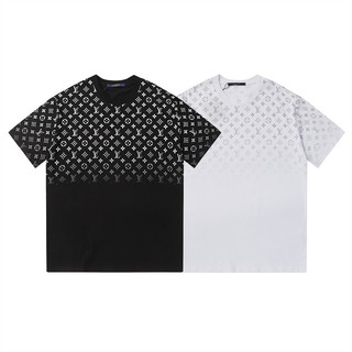 Thời Trang Áo Thun cotton Tay Ngắn In Hình Tia Chớp Hồng Và Vàng lou187v Dành Cho Nam Và Nữ