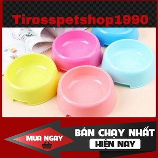 Bát ăn nhựa đơn cao cấp cho chó mèo 0 ❤️ ❤️