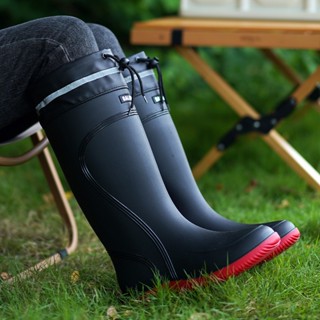 Ủng Đi Mưa Cổ Cao Chống Trượt Chống Thấm Nước Thời Trang Đặc Biệt Cho Nam