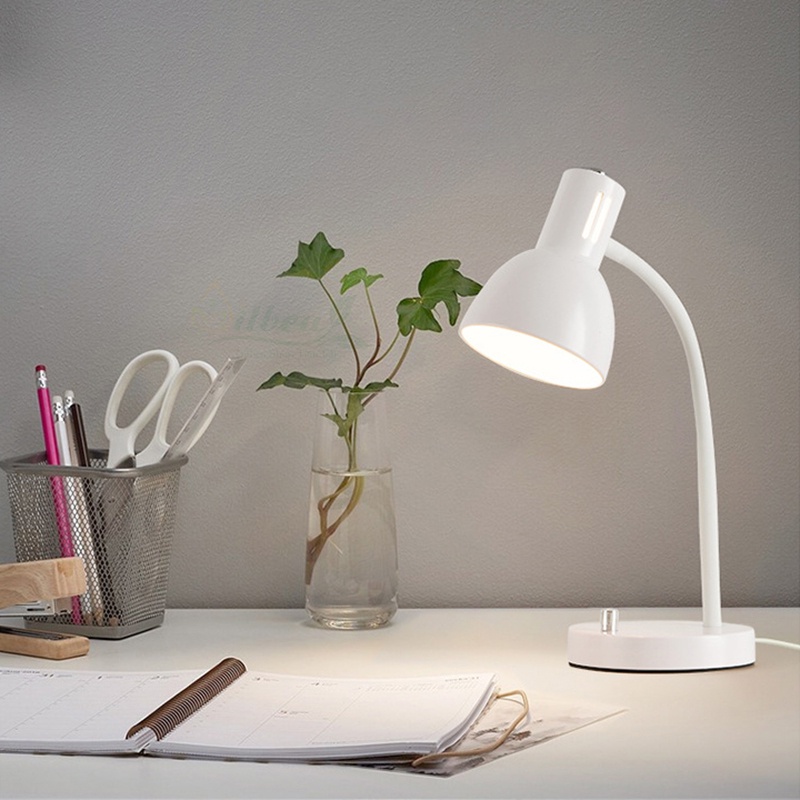Đèn Học Để Bàn Chống Cận Thị D1007 Sử Dụng Bóng Bulb E27 Cắm Điện Ánh Sáng Trắng, Vàng, Trung Tính, 3 Màu Ánh Sáng