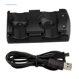 Đế sạc usb kép cho tay cầm không dây ps3 ps3