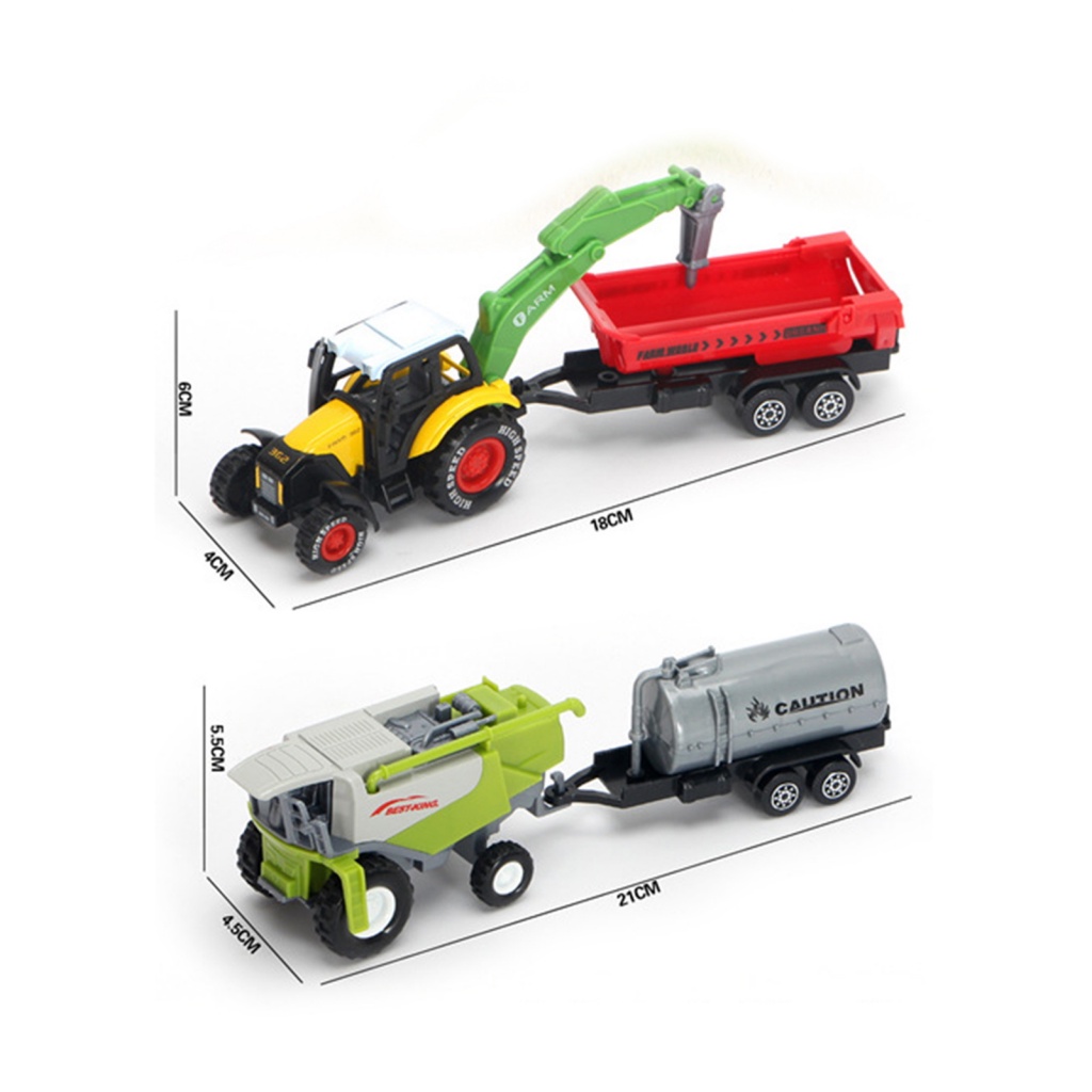Bộ Đồ Ngủ Thời Trang Cá Tính Trẻ Trung| Bộ Đồ Chơi Xe Nông Trại Hạng Nặng Với Khớp Di Chuyển Phù Hợp Làm Quà Hoàn Hảo Cho Bé Trai 1 55 Mẫu Xe Tải die-Cavester harvester Meneast asian