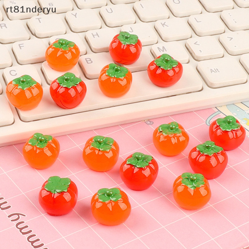 Rt81nderyu Bán Trong Suốt Phát Quang Hình Trái Cây Ba Chiều diy Trang Sức Dây Buộc Tóc Cho Trẻ vn