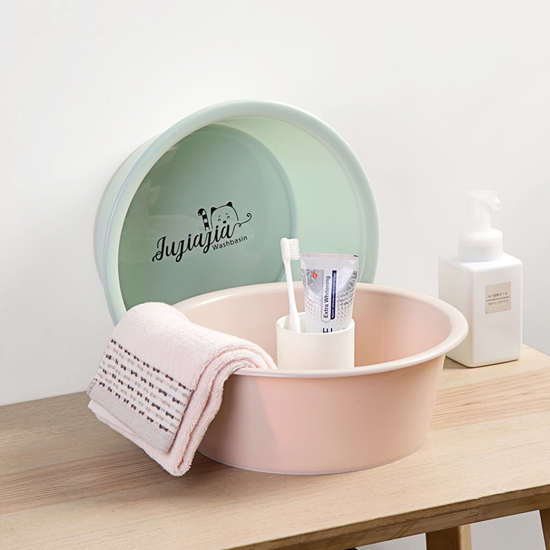 Shepherd Chậu Rửa Mặt Và Quần Áo Bằng Nhựa Hình Tròn Kích Cỡ Lớn Cho Sinh Viên Ký